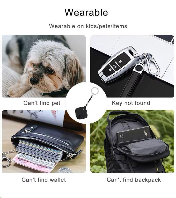 Localizador GPS Inteligente Bluetooth Anti-Pérdida Llaves Mascotas etc-5