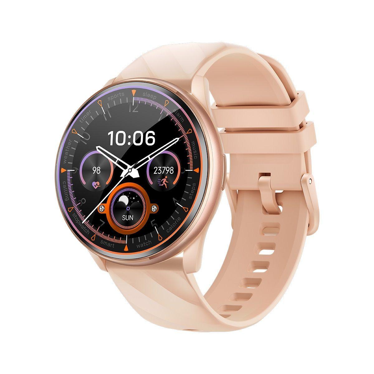 Reloj Inteligente Mujer Llamadas Bluetooth Monitoreo de Salud Multideporte IP67 Notificaciones-2
