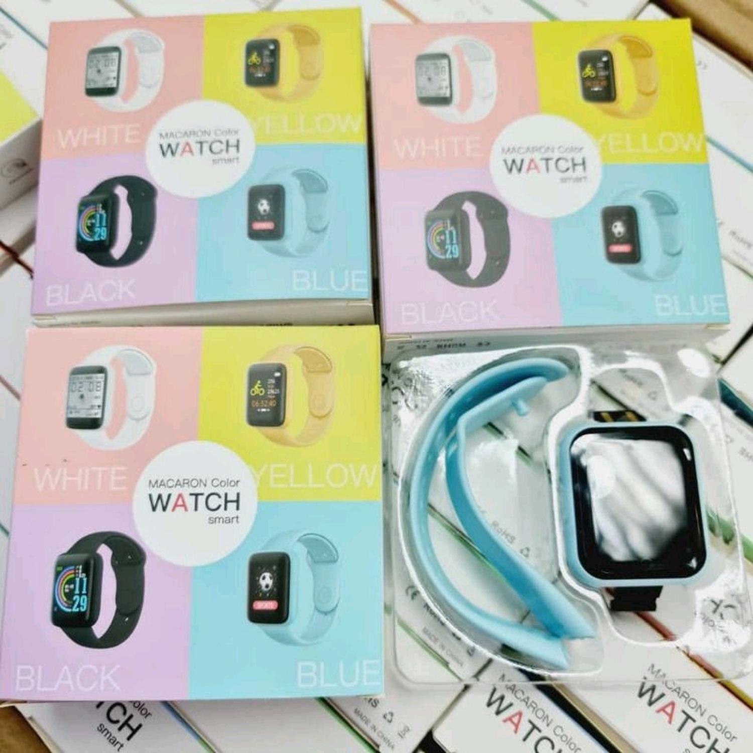 Reloj D20 Inteligente Smartwatch Celeste-8