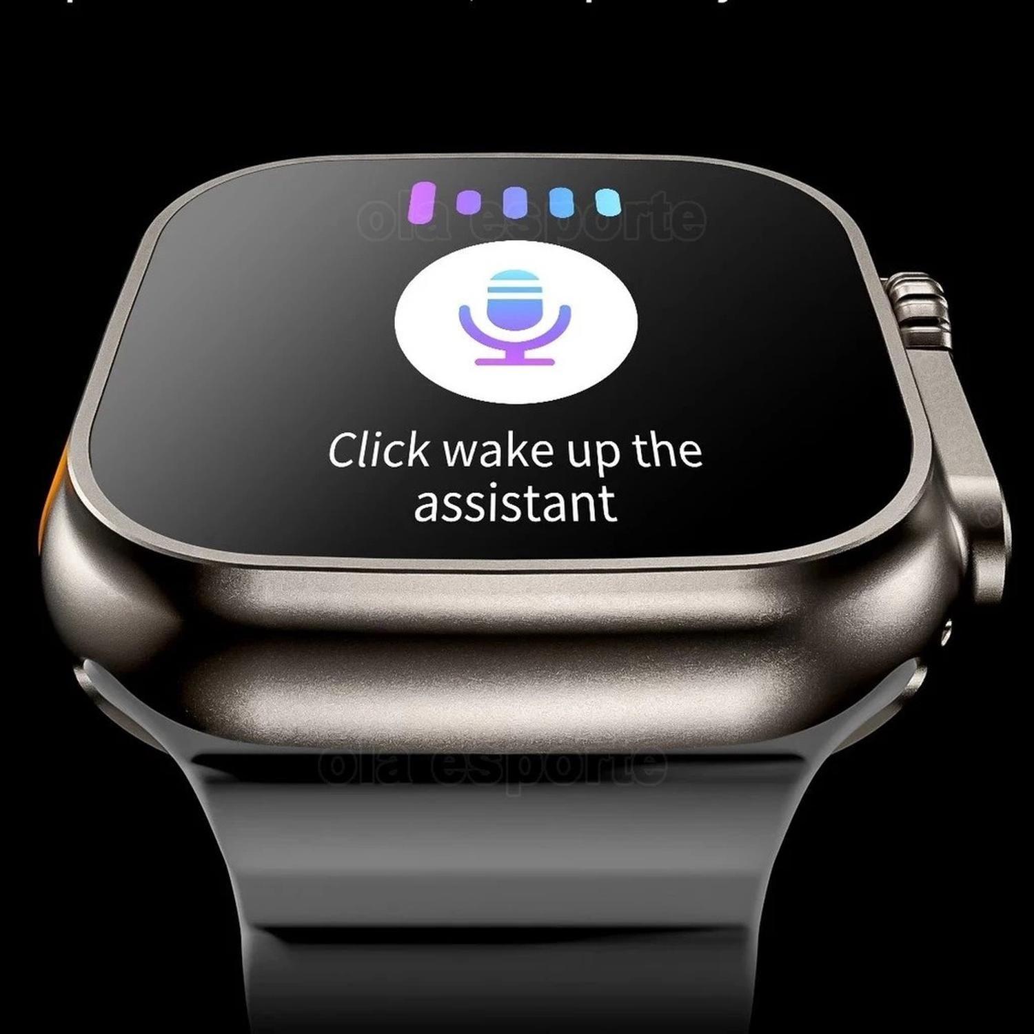 Reloj T10 Ultra Inteligente Smartwatch Rojo / Realiza Y Reci-5