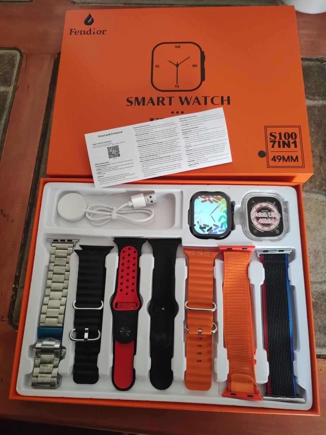 Reloj Smartwatch S100 Ultra 2 - 7 En 1-6