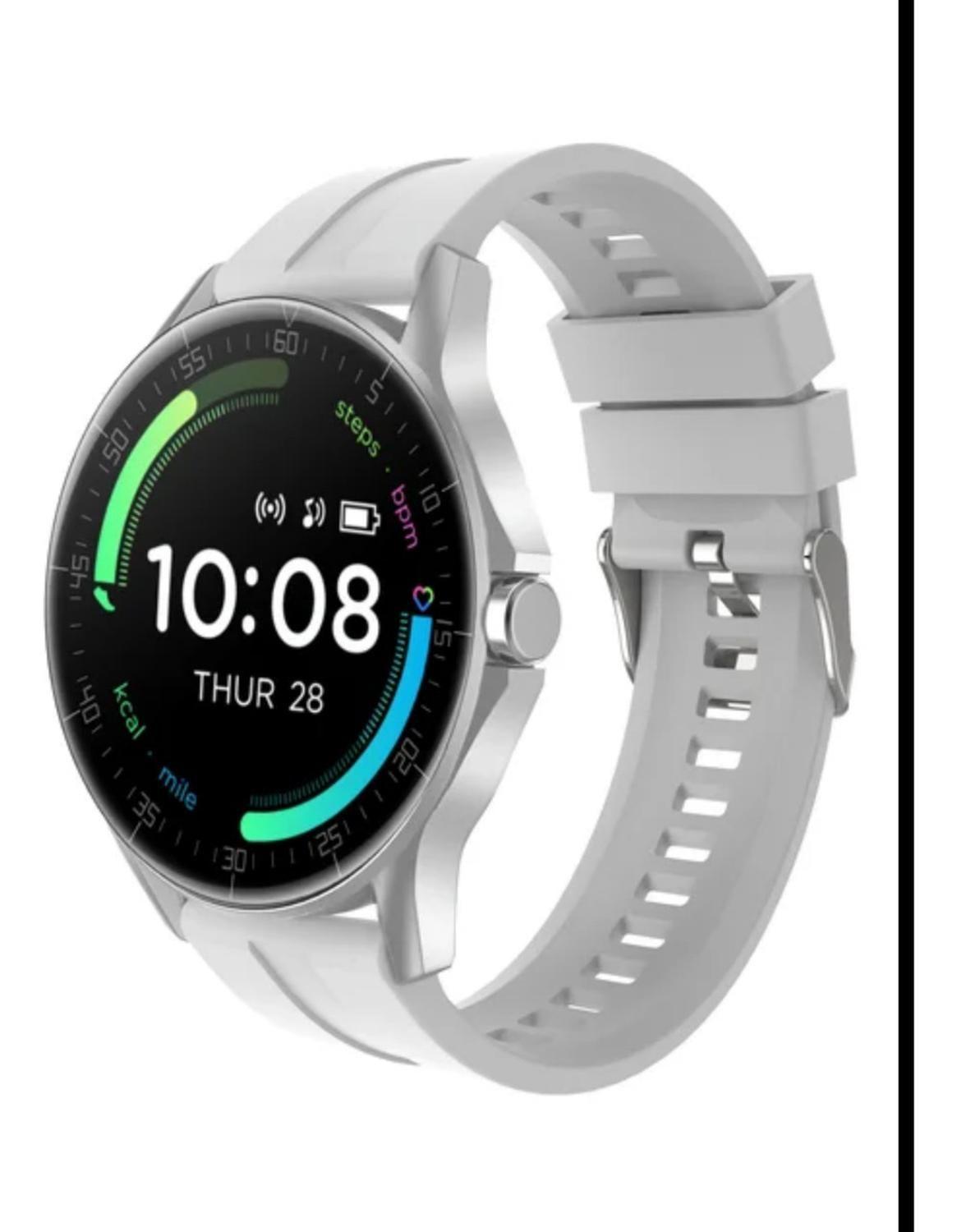 Reloj Smartwatch Ie20 Blanco / Metal - Realiza Llamadas-2