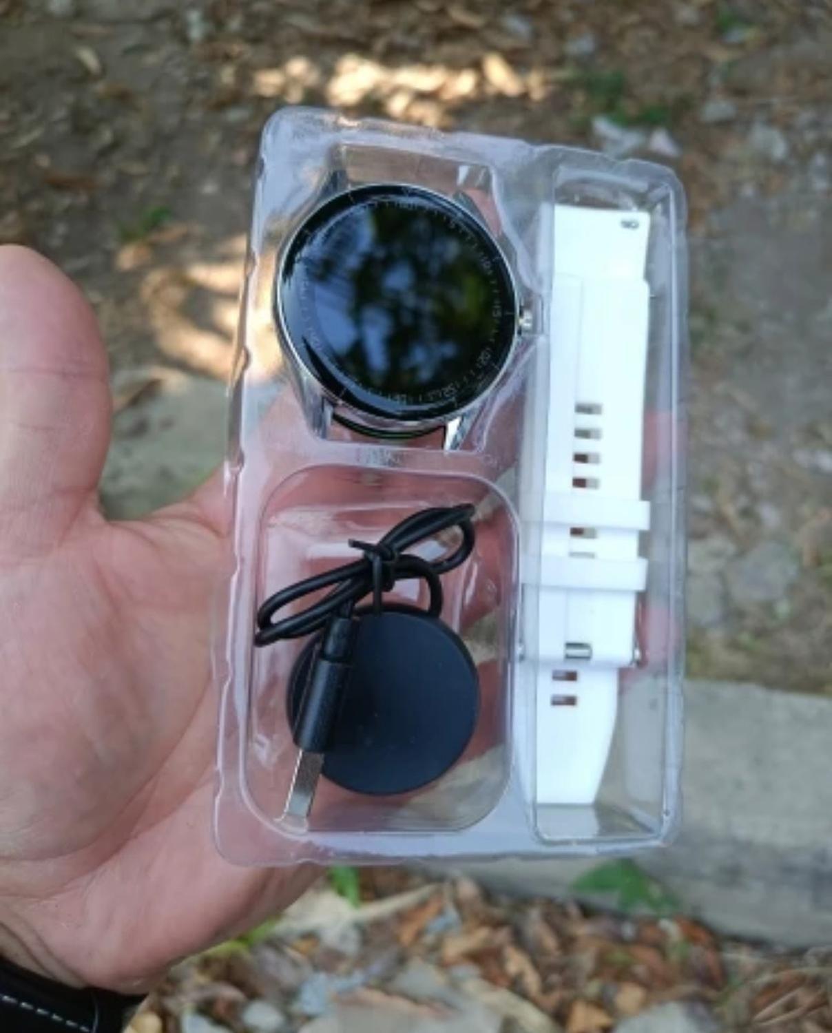 Reloj Smartwatch Ie20 Blanco / Metal - Realiza Llamadas-6