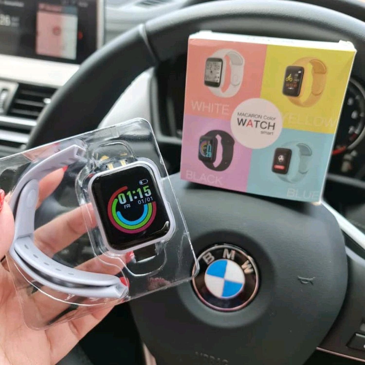 Reloj D20 Inteligente Smartwatch Blanco-2