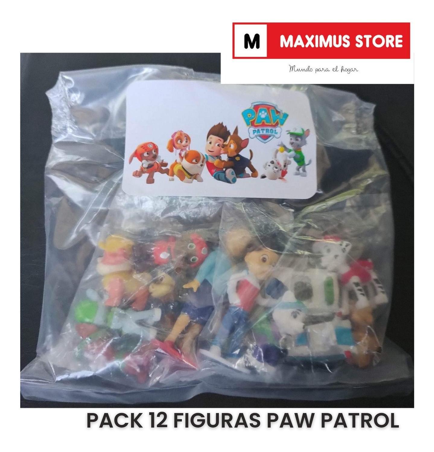 Pack 12 Figuras De Paw Patrol Pvc Duro $ 12.500-2