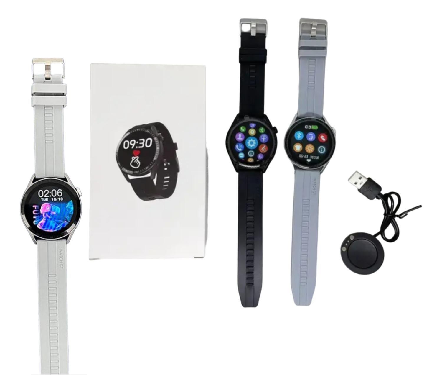 Reloj Wh-8 Inteligente Smartwatch Gris / Realiza Llamadas-3