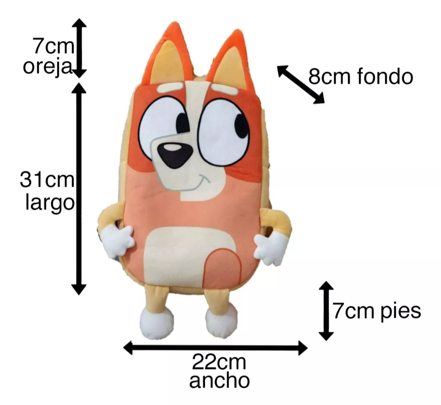 Mochila BLUEY Y BINGO para niños-6