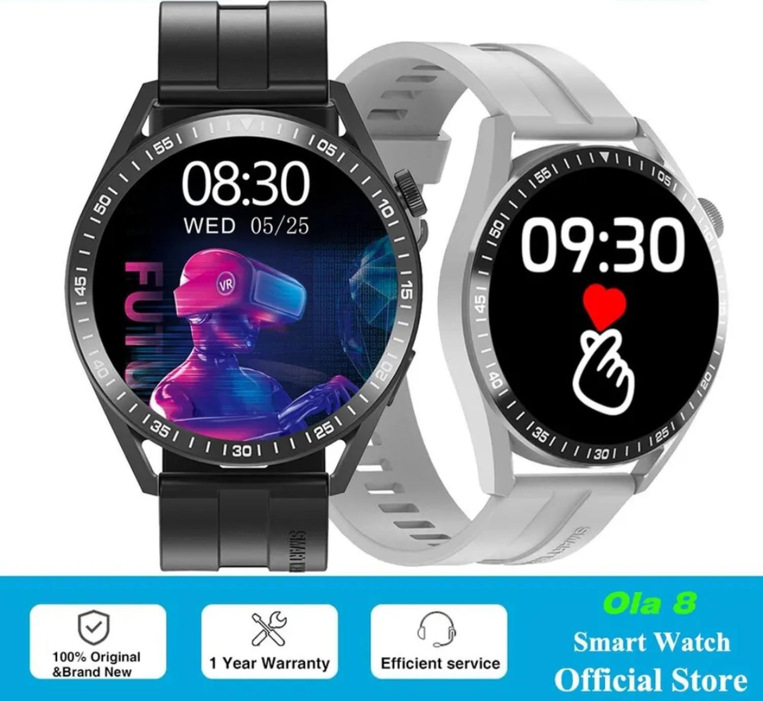 Reloj Wh8 Inteligente Smartwatch Negro / Realiza Llamadas-6