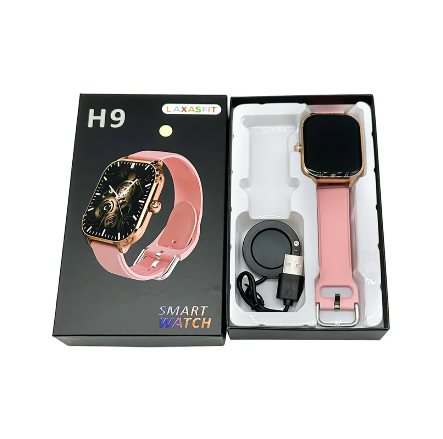 Reloj Inteligente Smartwatch H9 Rosado-3