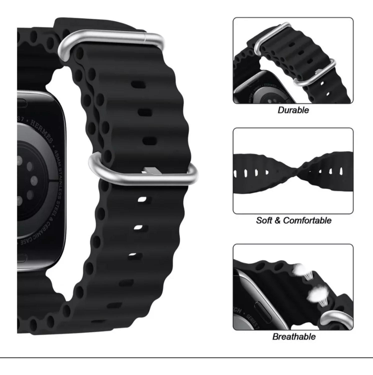 2 Correa Ocean Smartwatch + Protector 45mm-7