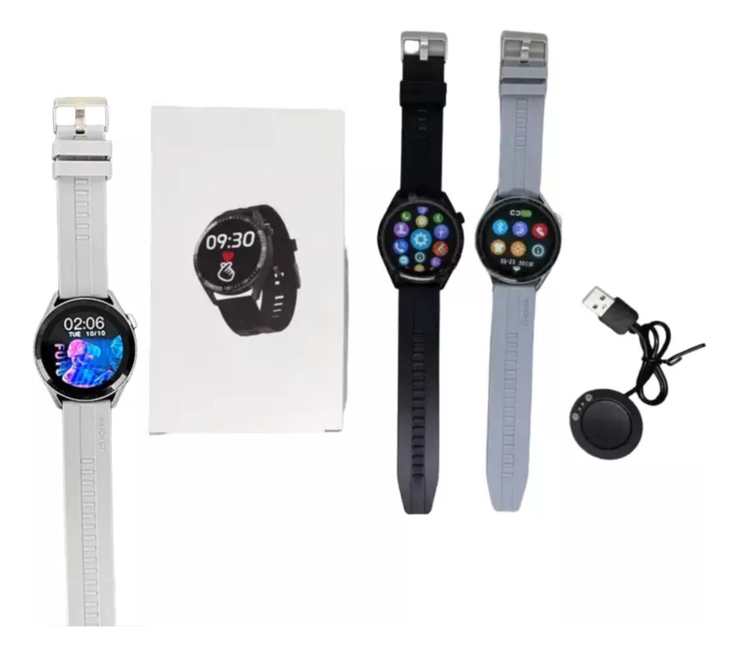 Reloj Wh8 Inteligente Smartwatch Gris / Realiza Llamadas-1