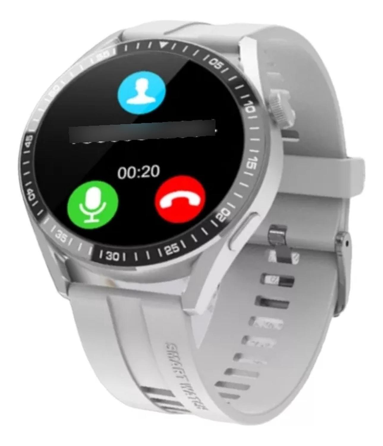 Reloj Wh8 Inteligente Smartwatch Gris / Realiza Llamadas-3