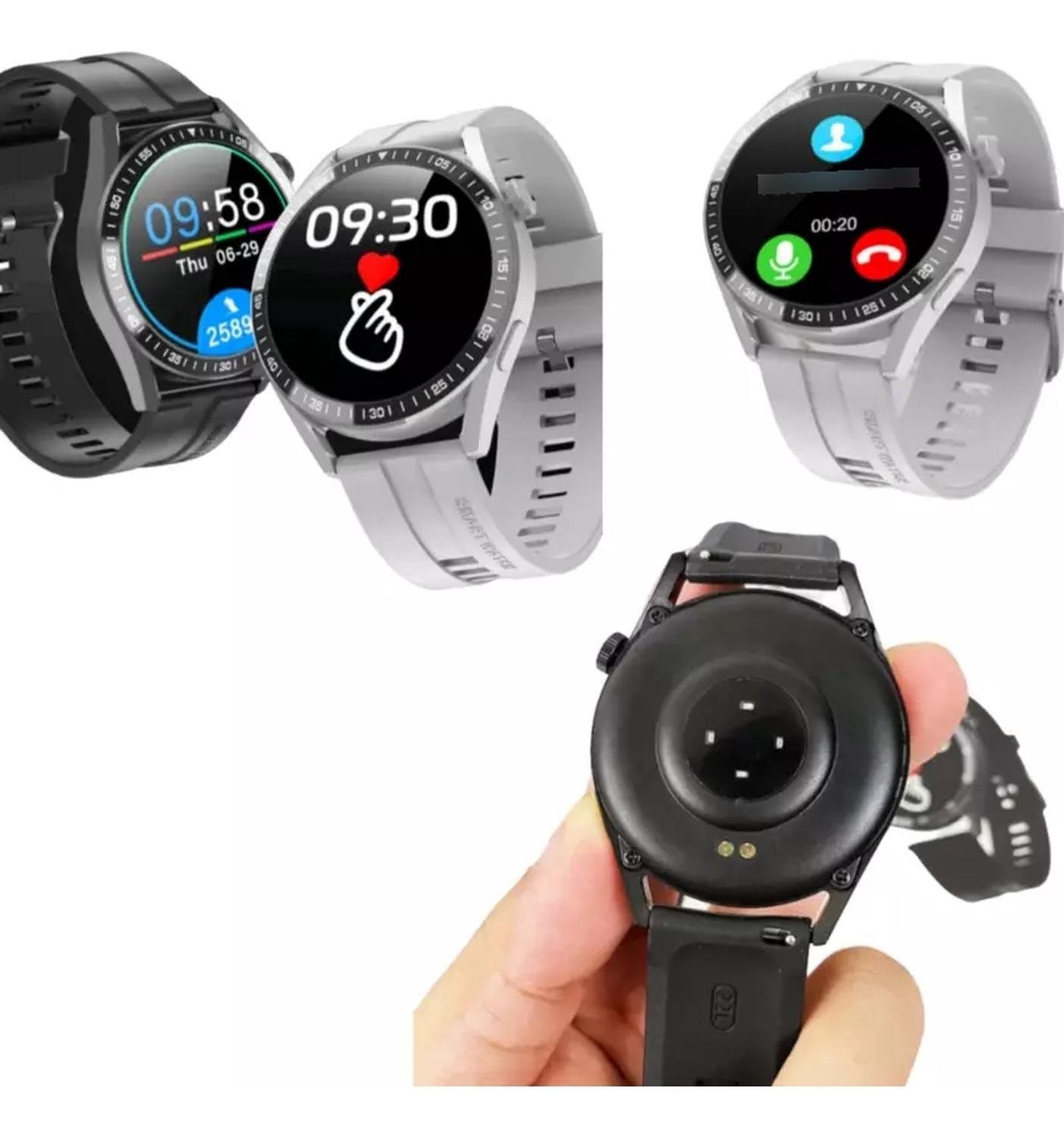 Reloj Wh8 Inteligente Smartwatch Gris / Realiza Llamadas-4