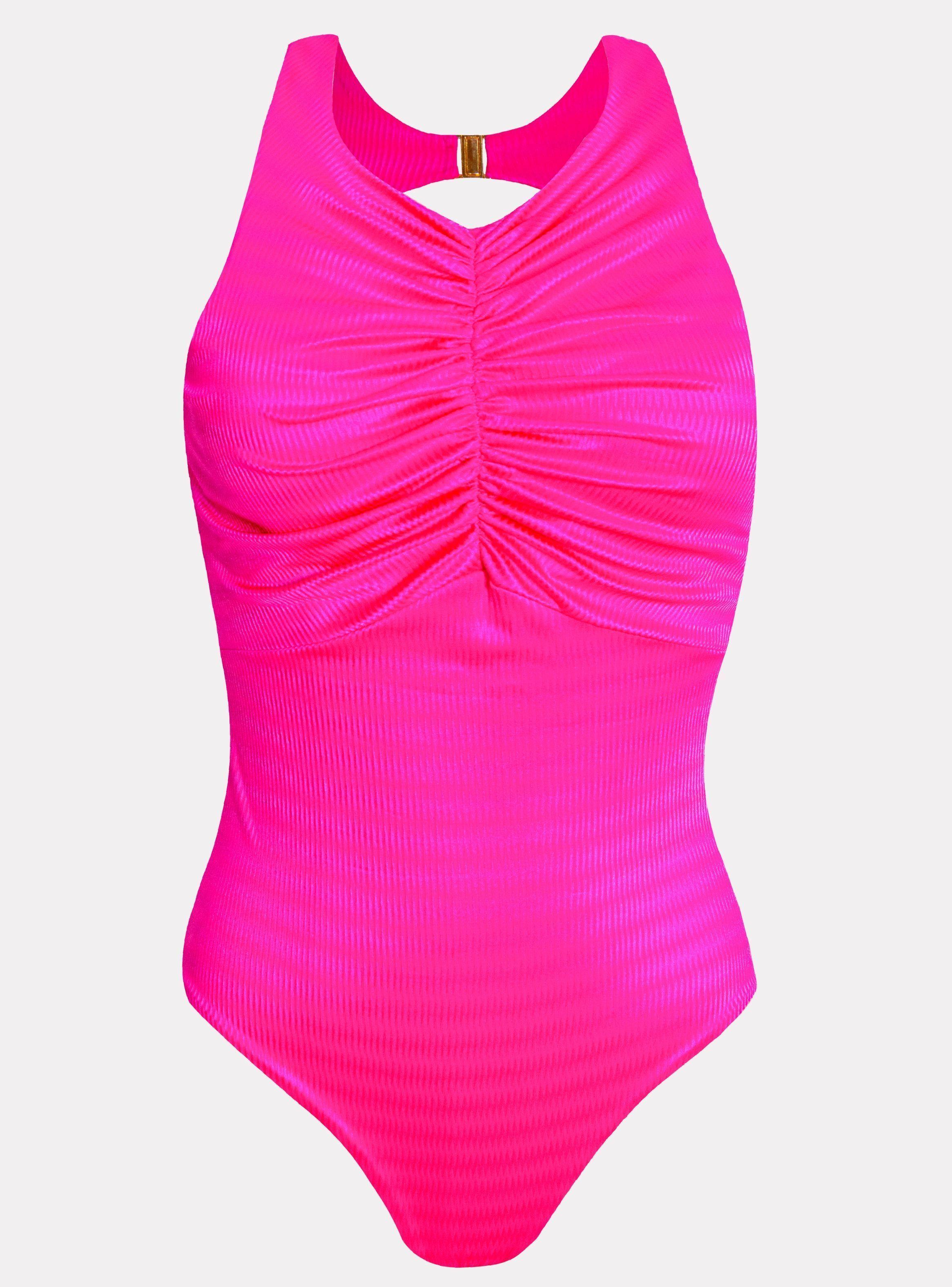 TRAJE DE BAÑO FUCSIA ATHLETICS CONTROL ABDOMEN CHAMELA 43735-7