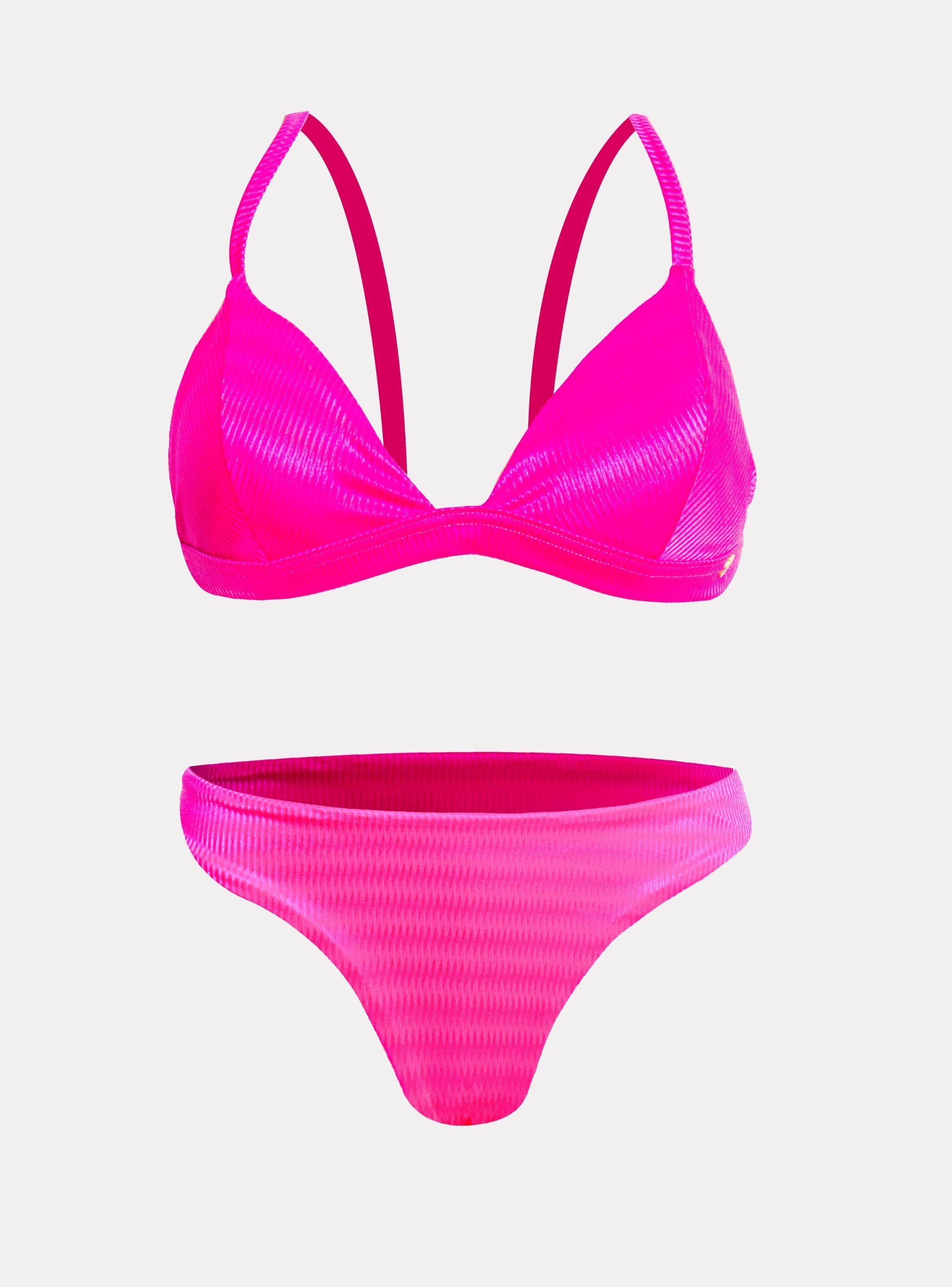 BIKINI FUCSIA TRIANGULO BRALETTE CHAMELA 43645-7