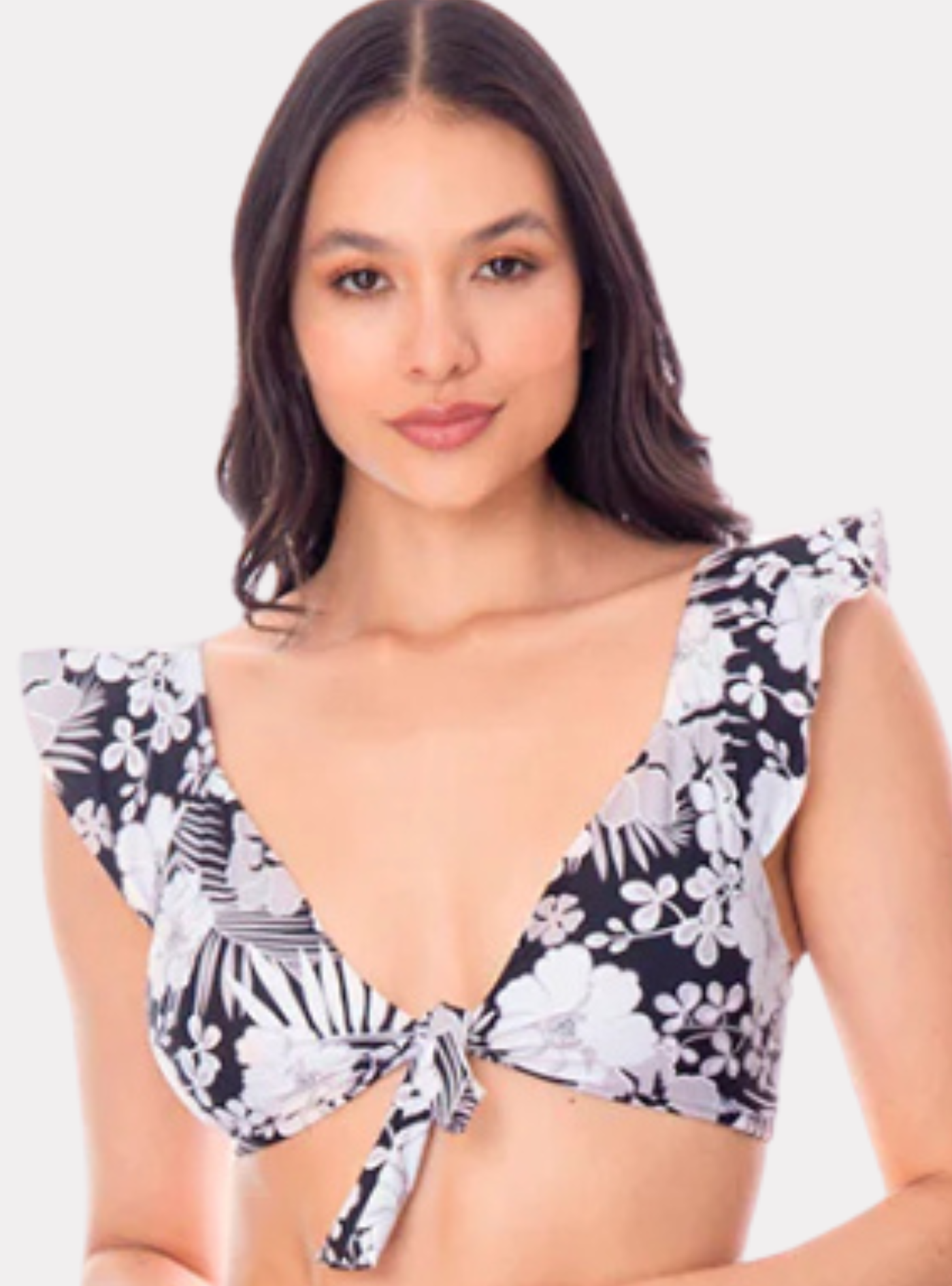 Bikini mujer Bolero Blanco Negro  OUTLET 98849 St Even-2