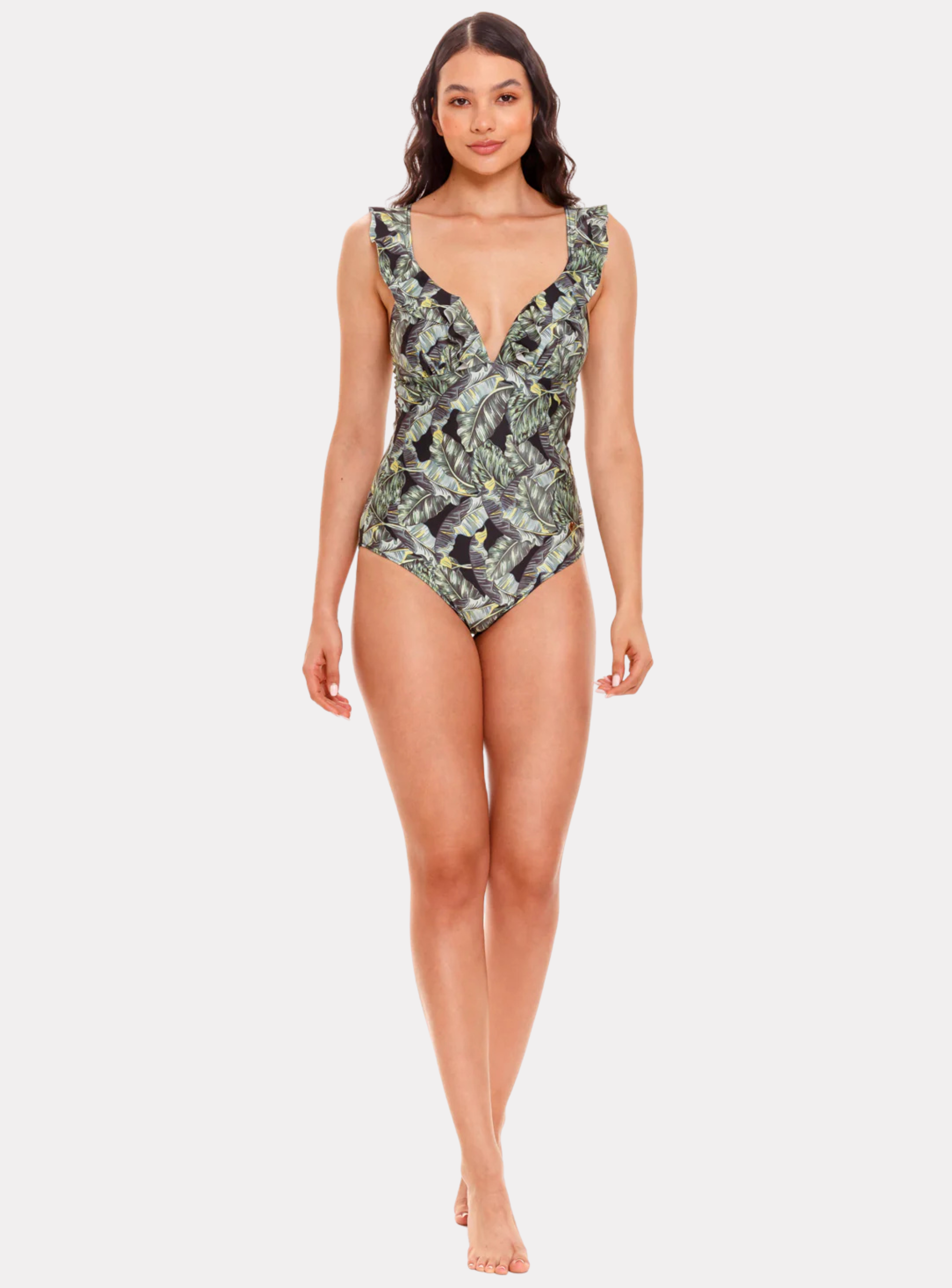 Traje Baño Entero Mujer Bolero Control Abdomen 99185 Ecofriendly-6