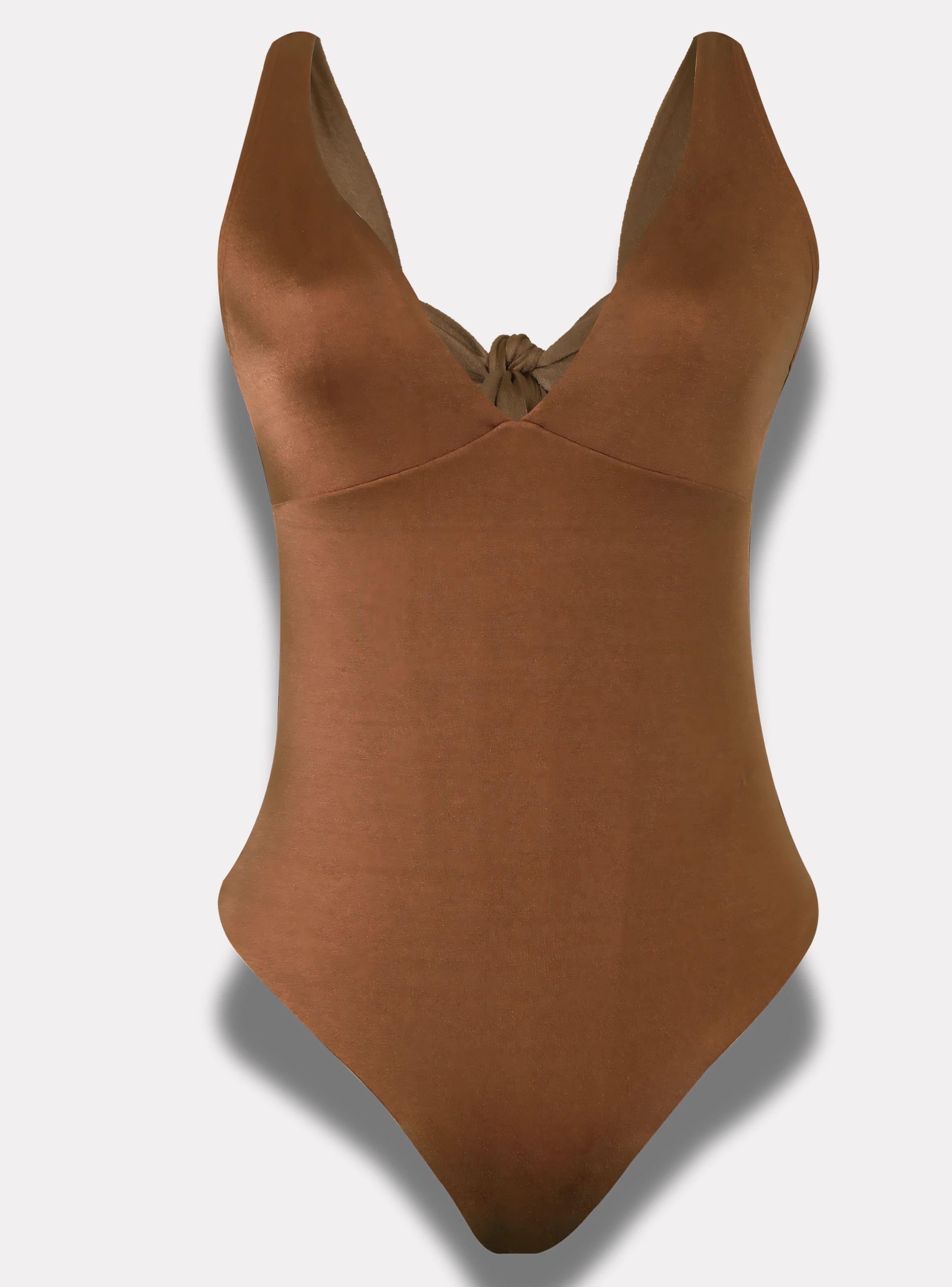 Traje de Baño Cobre con Control de Abdomen Chamela 44275-7