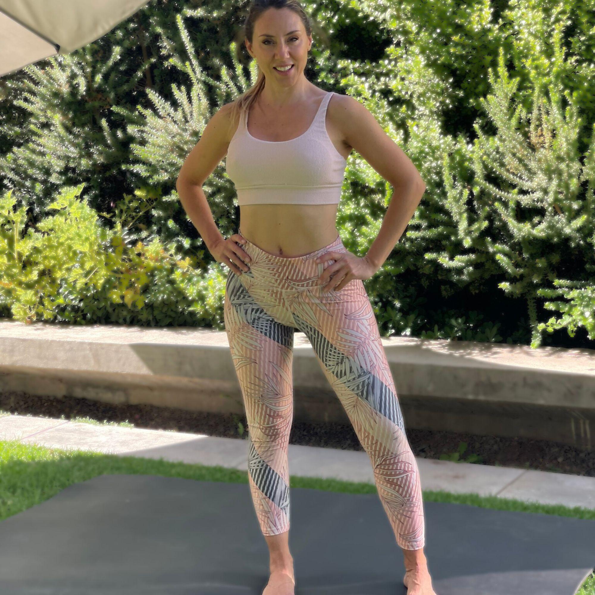 Leggins Deportivo Rosado 67058 Ajuste Perfecto Talle Alto-4