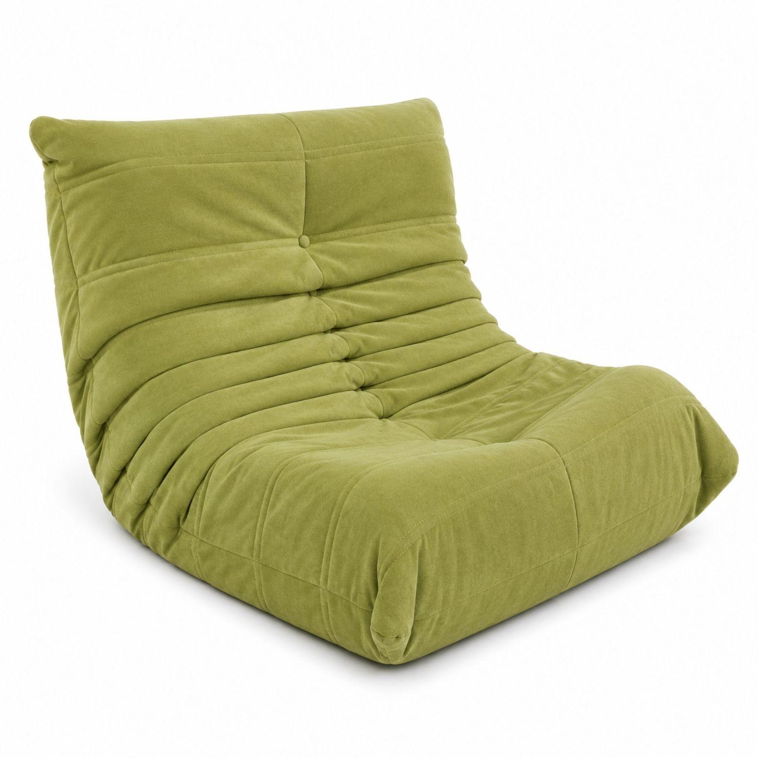 Sofá Puff Individual Tipo Togo Sillón Ergonómico 97x75cm-0