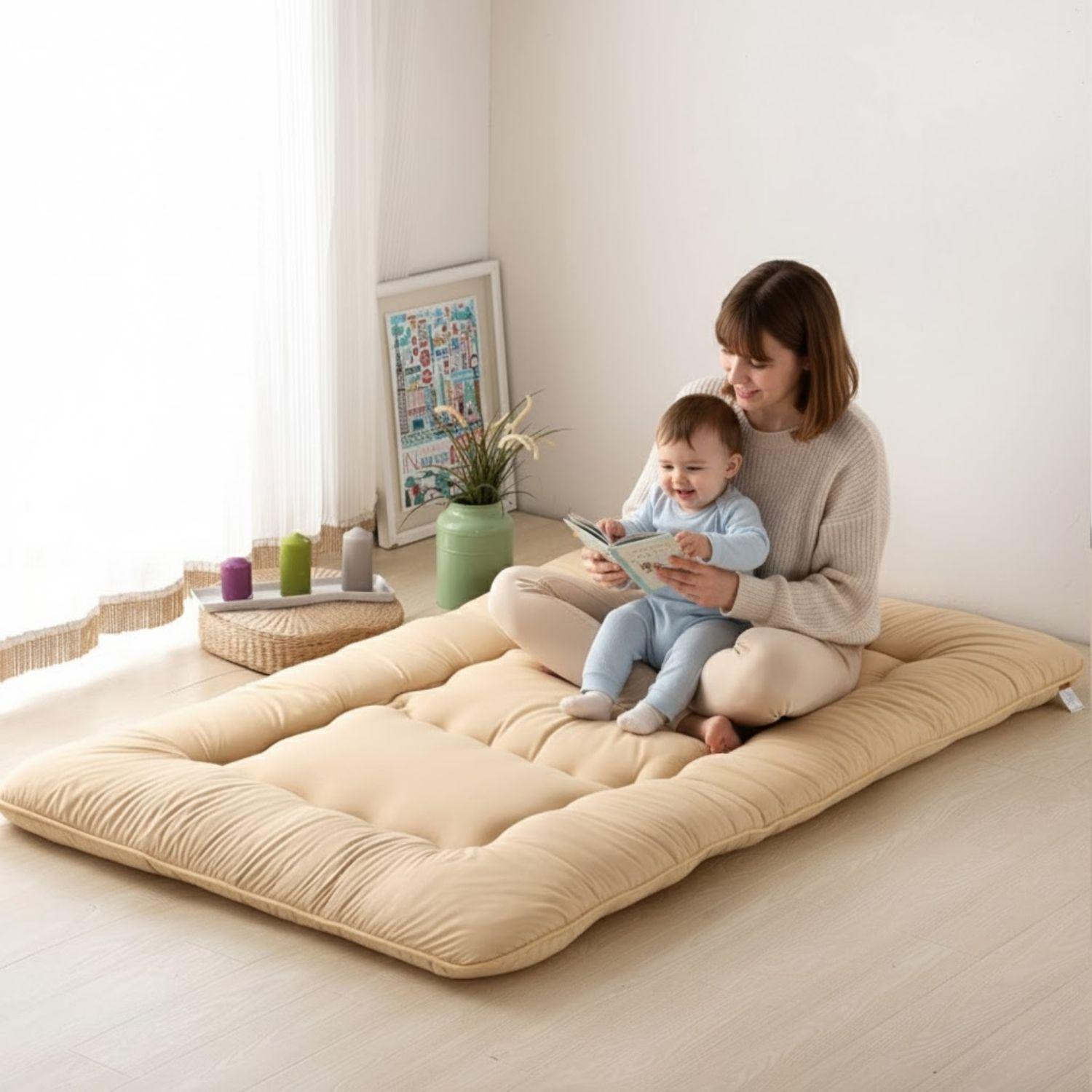 Colchoneta Colchon 2 metros Esterilla Plegable Poli ster-2