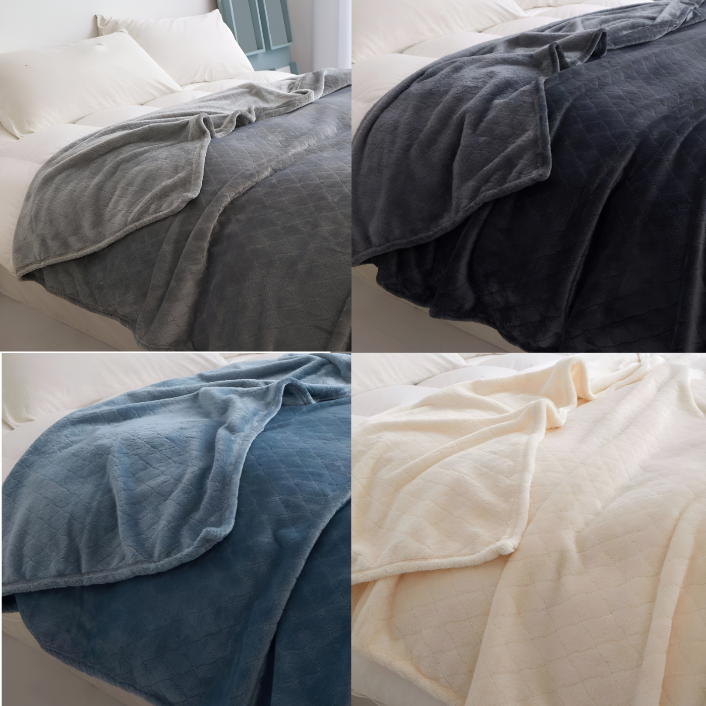 Frazada Para Cama De 1.5 Y 2 Plazas-2