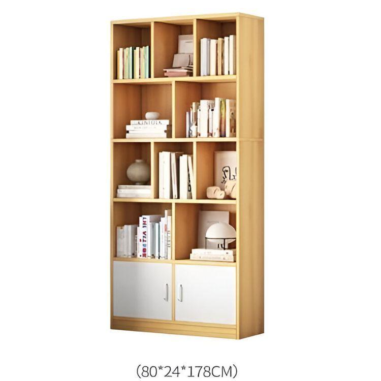 Estantería Librero 5 Niveles Para Dormitorio 80x24x178 Blanco-5