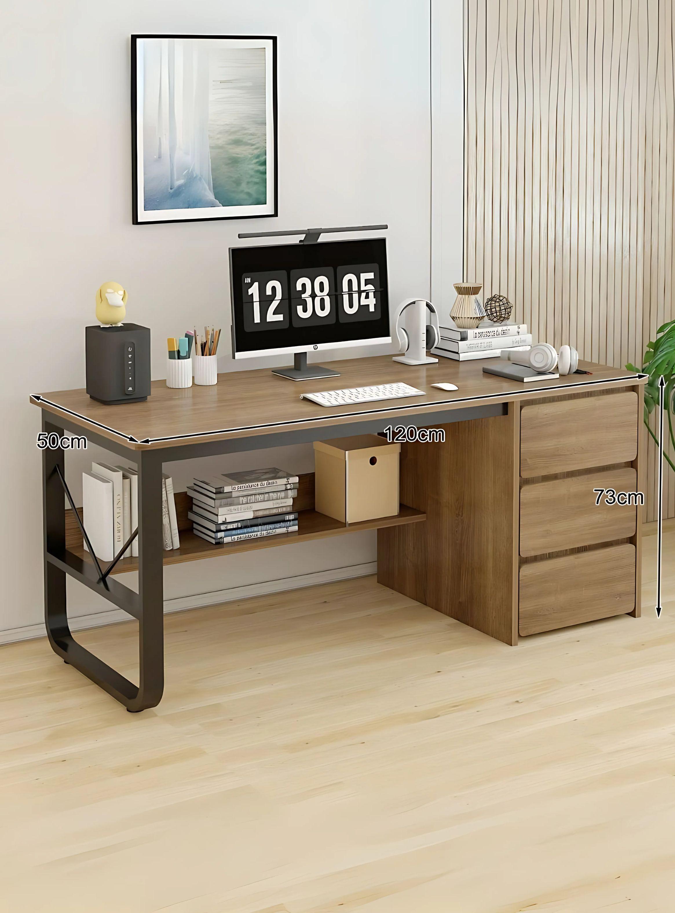 Escritorio Para Homeoffice Con Cajonera 120*50*73.5-2