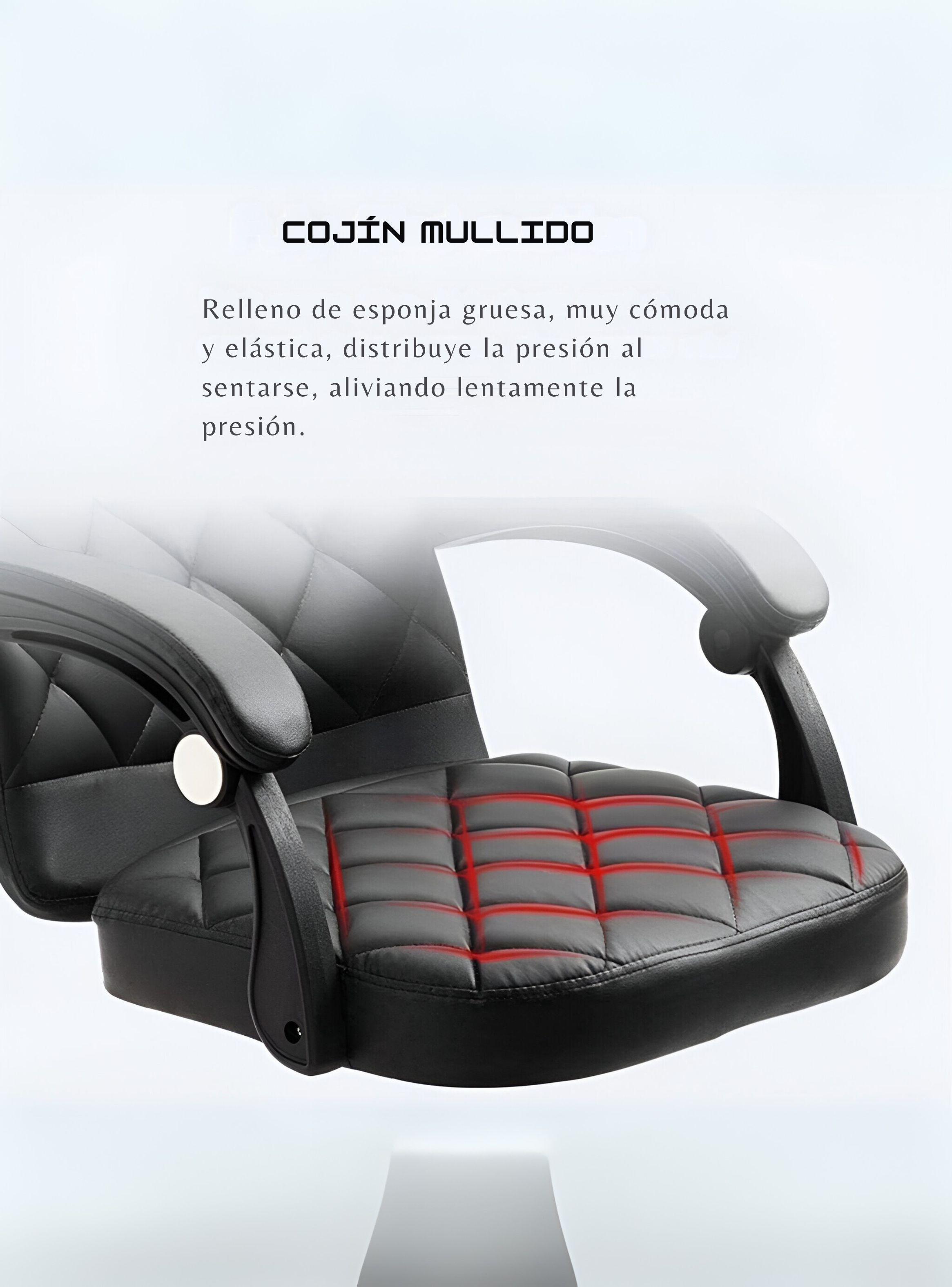 Silla Ejecutiva Presidencial Oficina Con Reposapiés-3