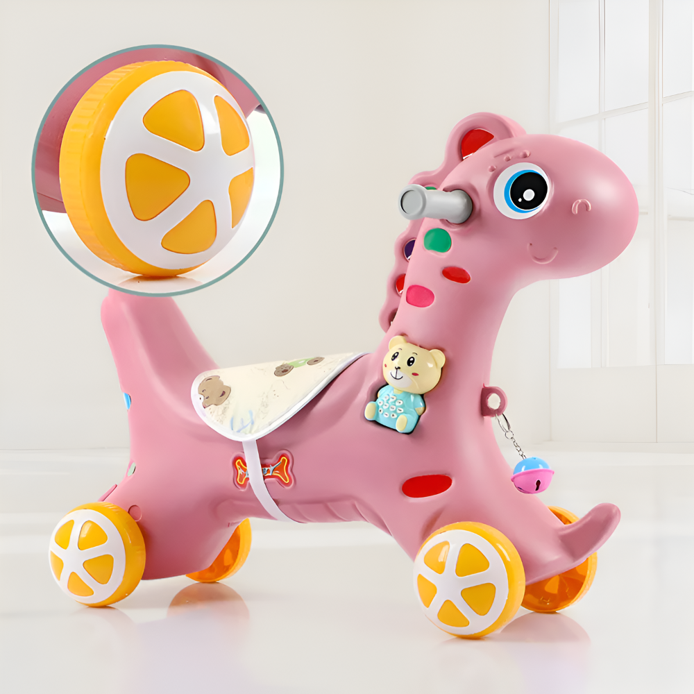 Caballito Mecedor Desmontable 2en1 Para Niños-4