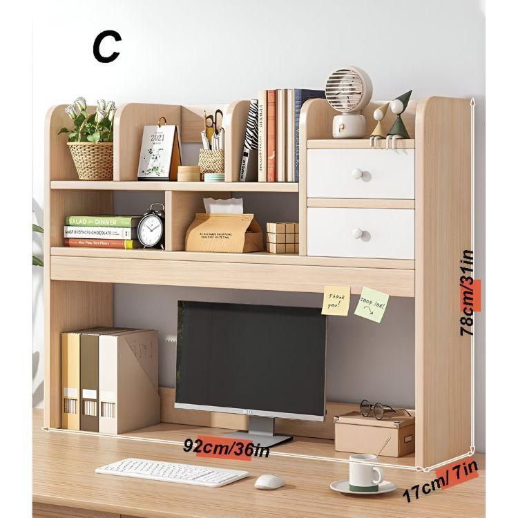 Organizador Escritorio Multifuncional 2 Cajones 92x17x78-2