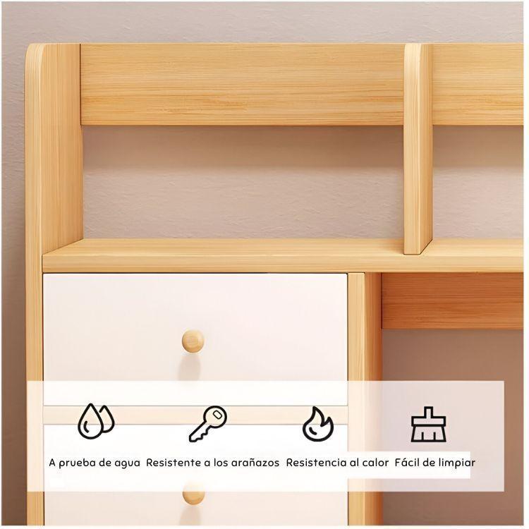 Organizador Escritorio Multifuncional 2 Cajones 92x17x78-4
