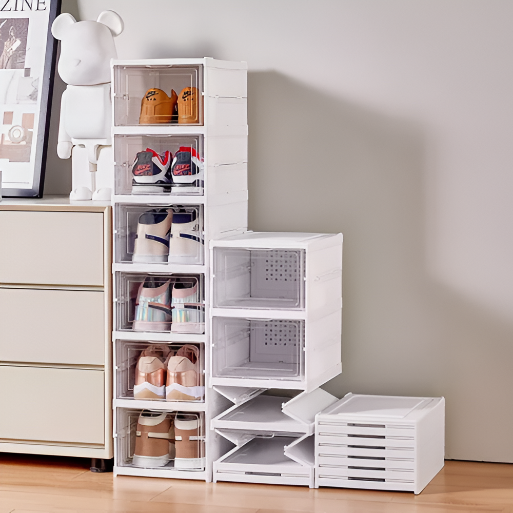 Zapatero Organizador Plegable De 6 Niveles-3