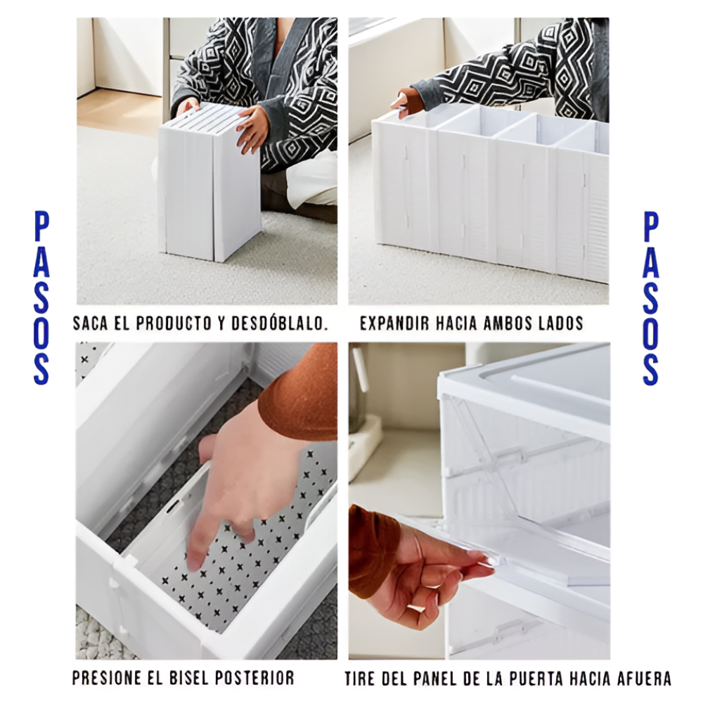 Zapatero Organizador Plegable De 6 Niveles-4