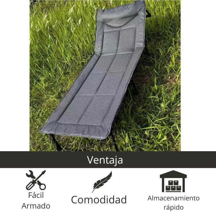 Cama Plegable Adaptable Para Oficina 170x70x30cm-2