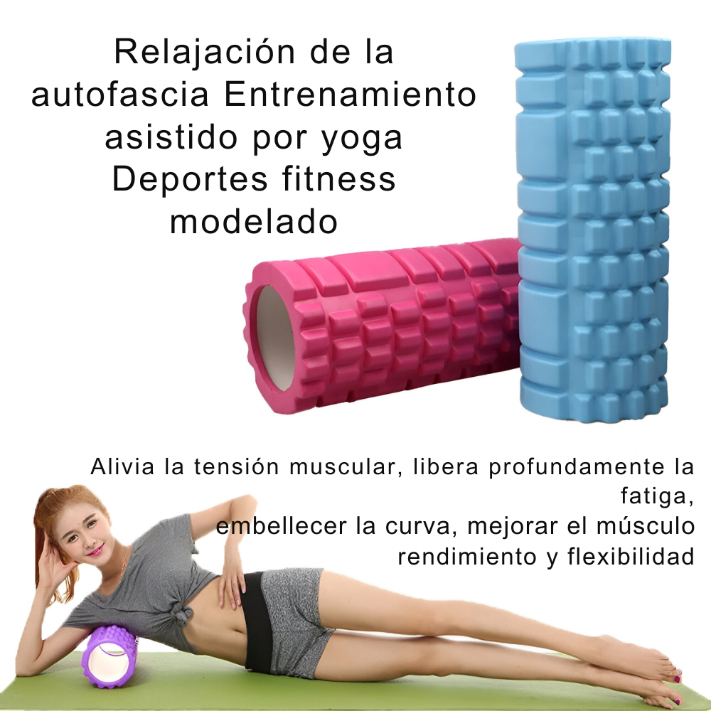 Foam Roller Rodillo Para Yoga Pilates Masaje Muscular-2