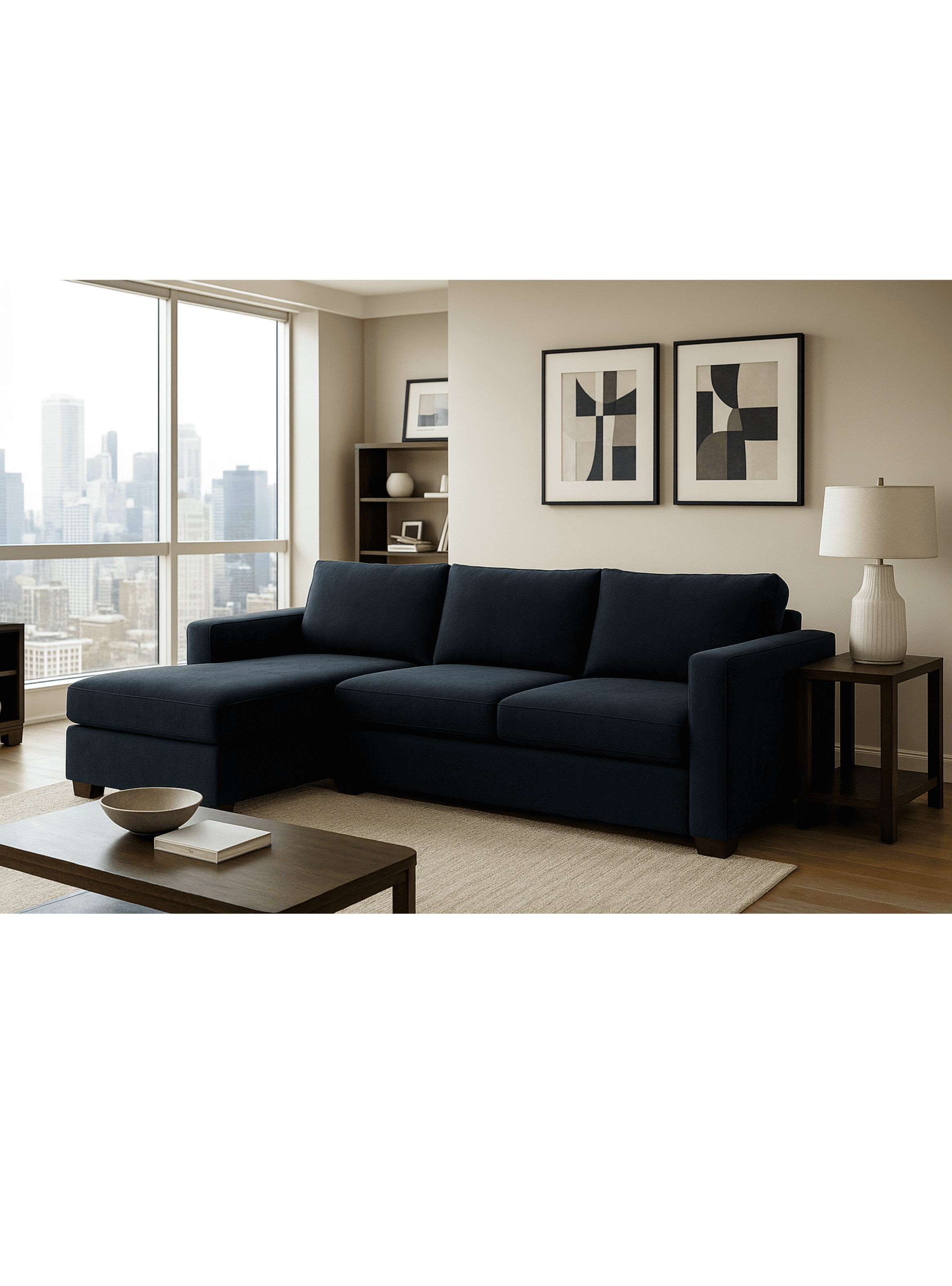 Seccional Milano Felpa Dark Grey-2