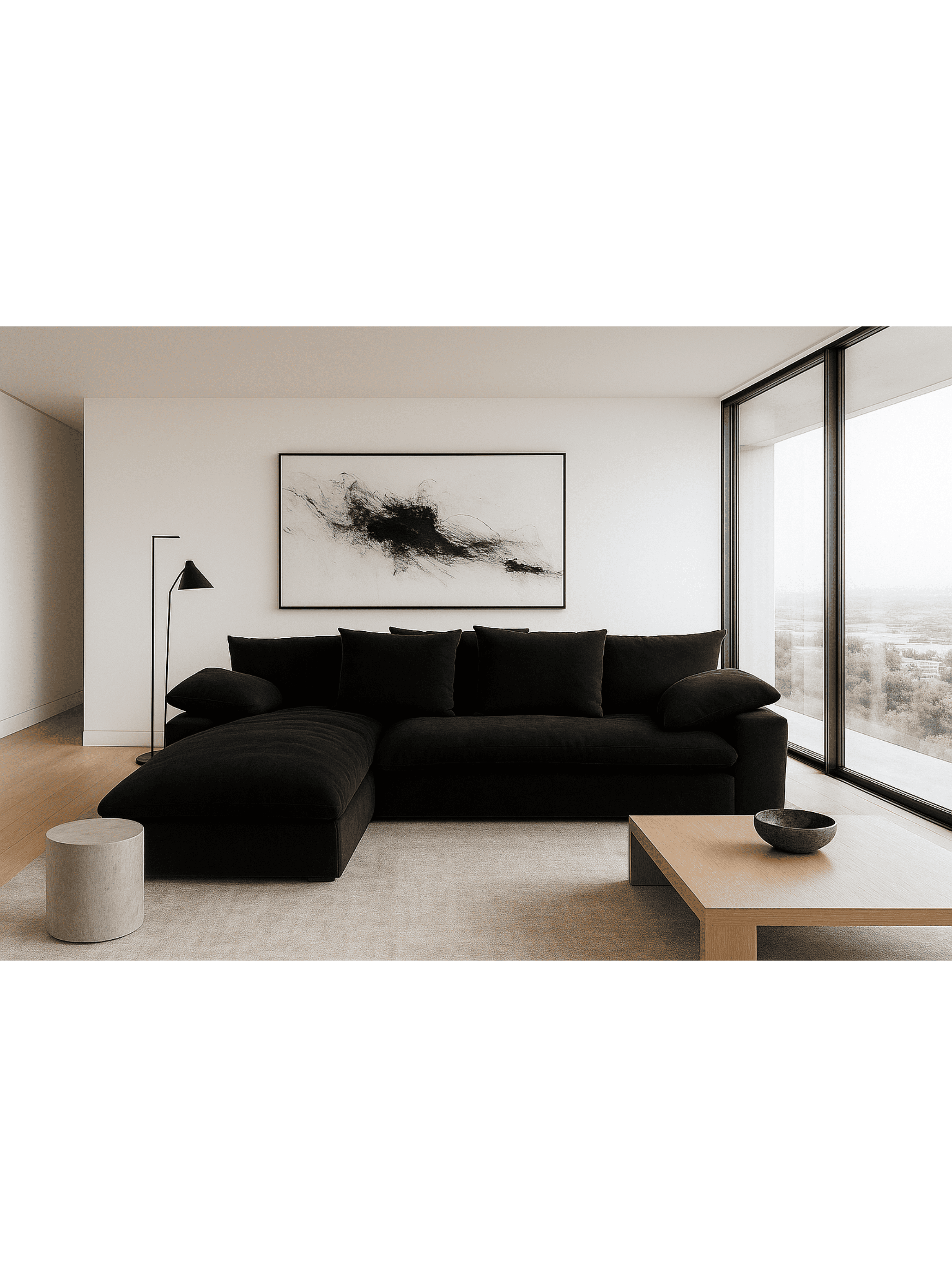 Seccional Torino Felpa Negro-2