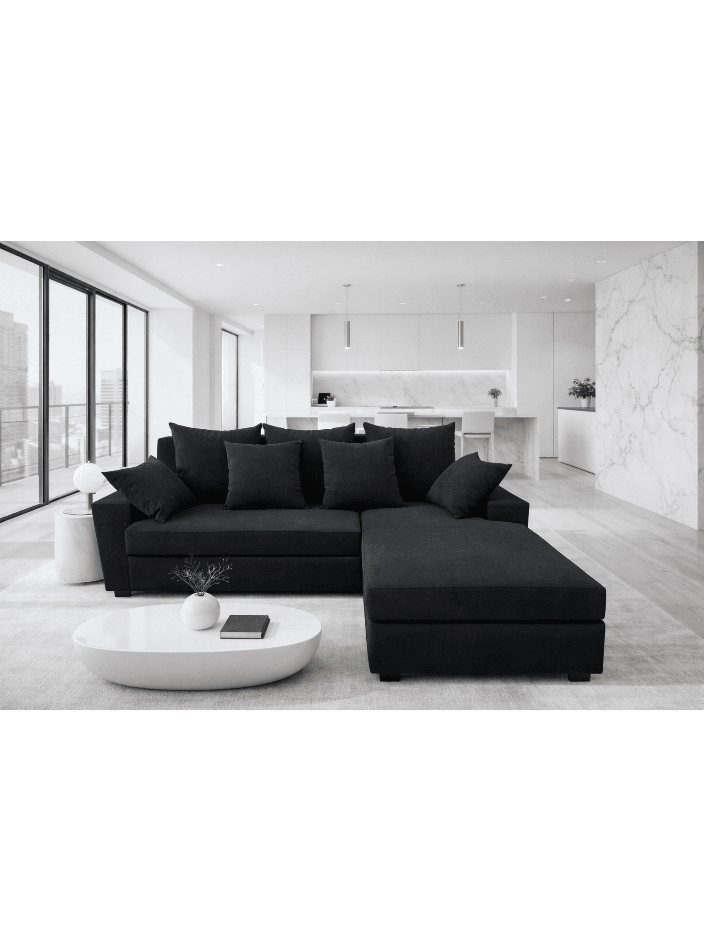 Seccional Torino Felpa Negro-2