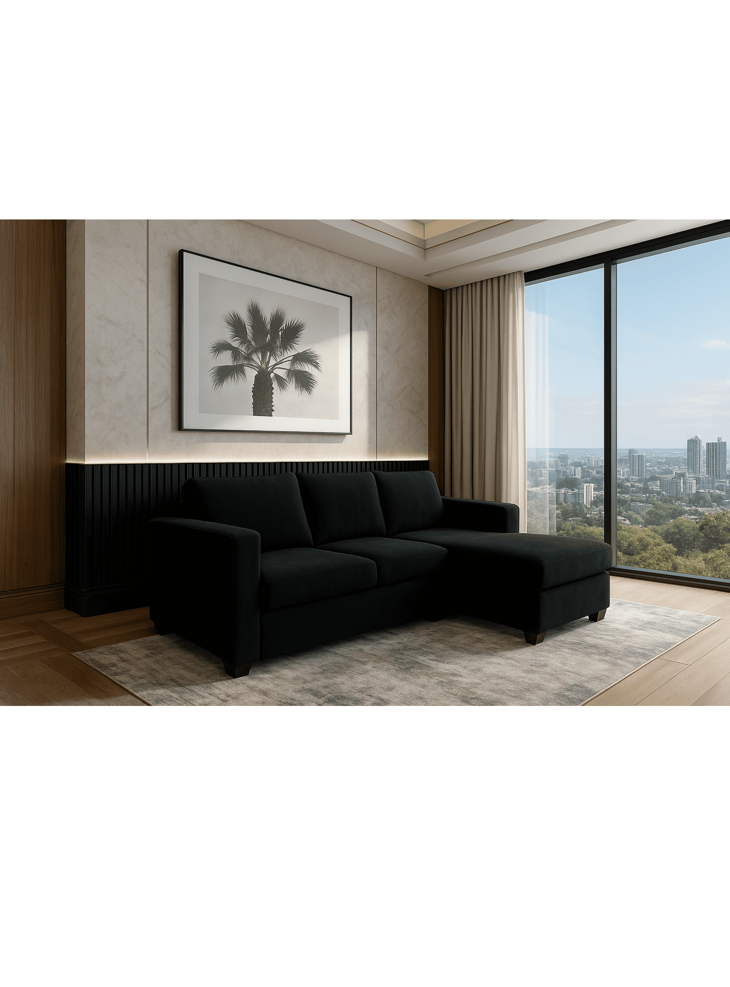 Seccional Milano Felpa Negro-2