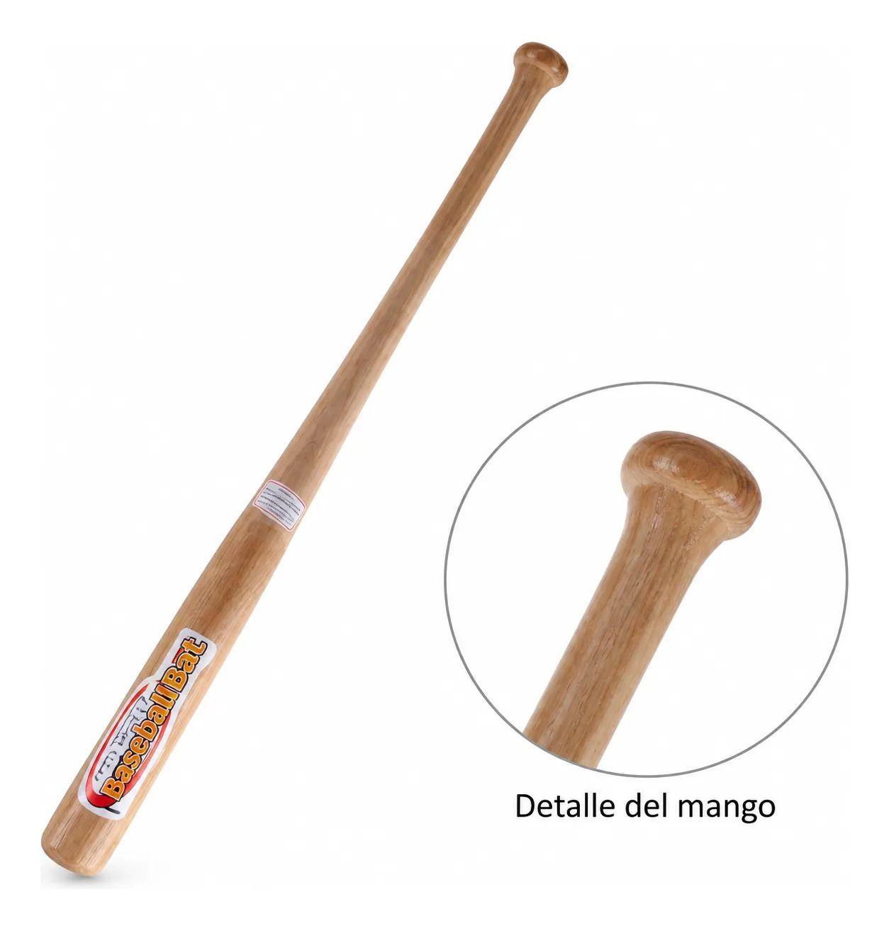 Bate de Beisbol de Madera 28 Pulgadas Natural-2