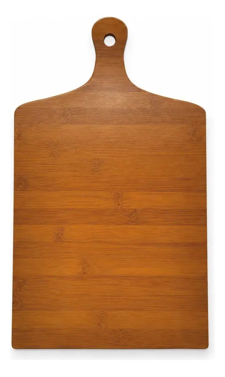 Tabla de Cocina de Madera 40 x 24 cm con Mango para Colgar-0
