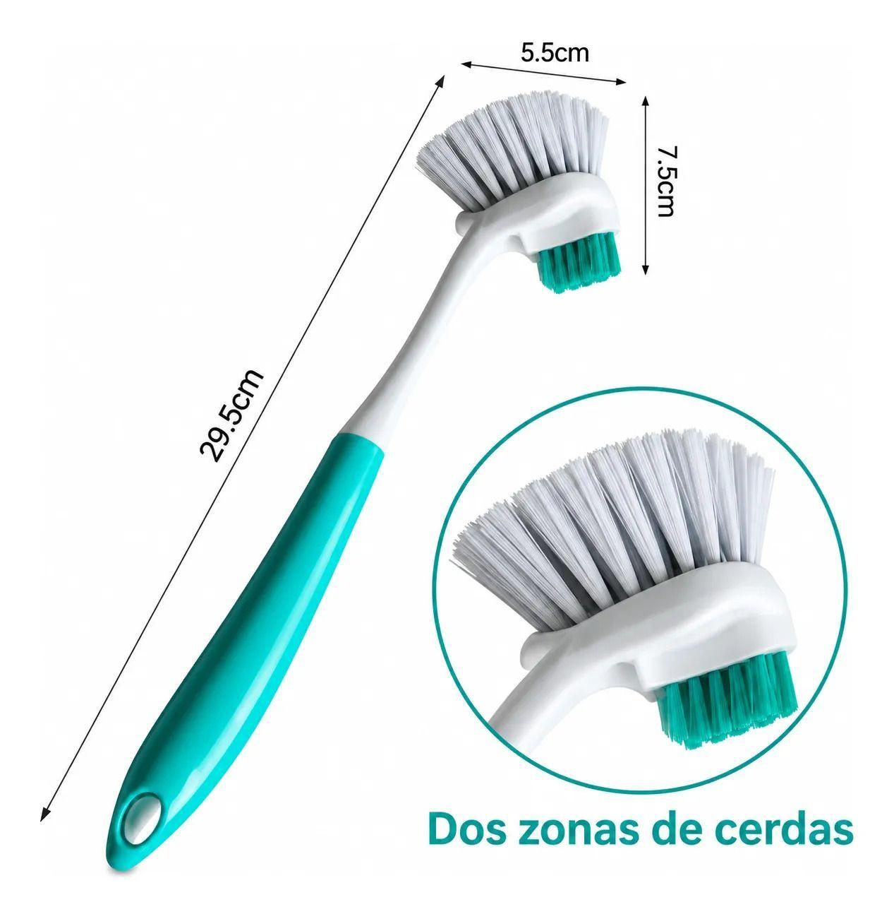 Cepillo de Cocina Baoma con Mango 29 5 cm Celeste-2