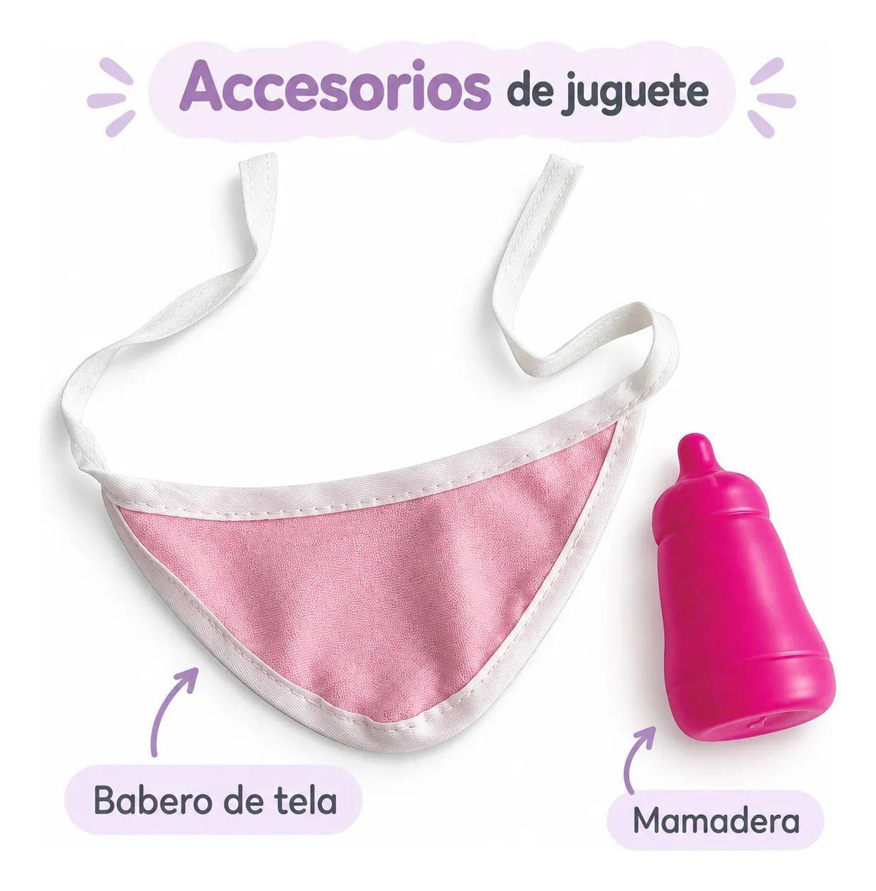 Mu eca Beb Bostecitos con Coche y Accesorios 30 cm-2
