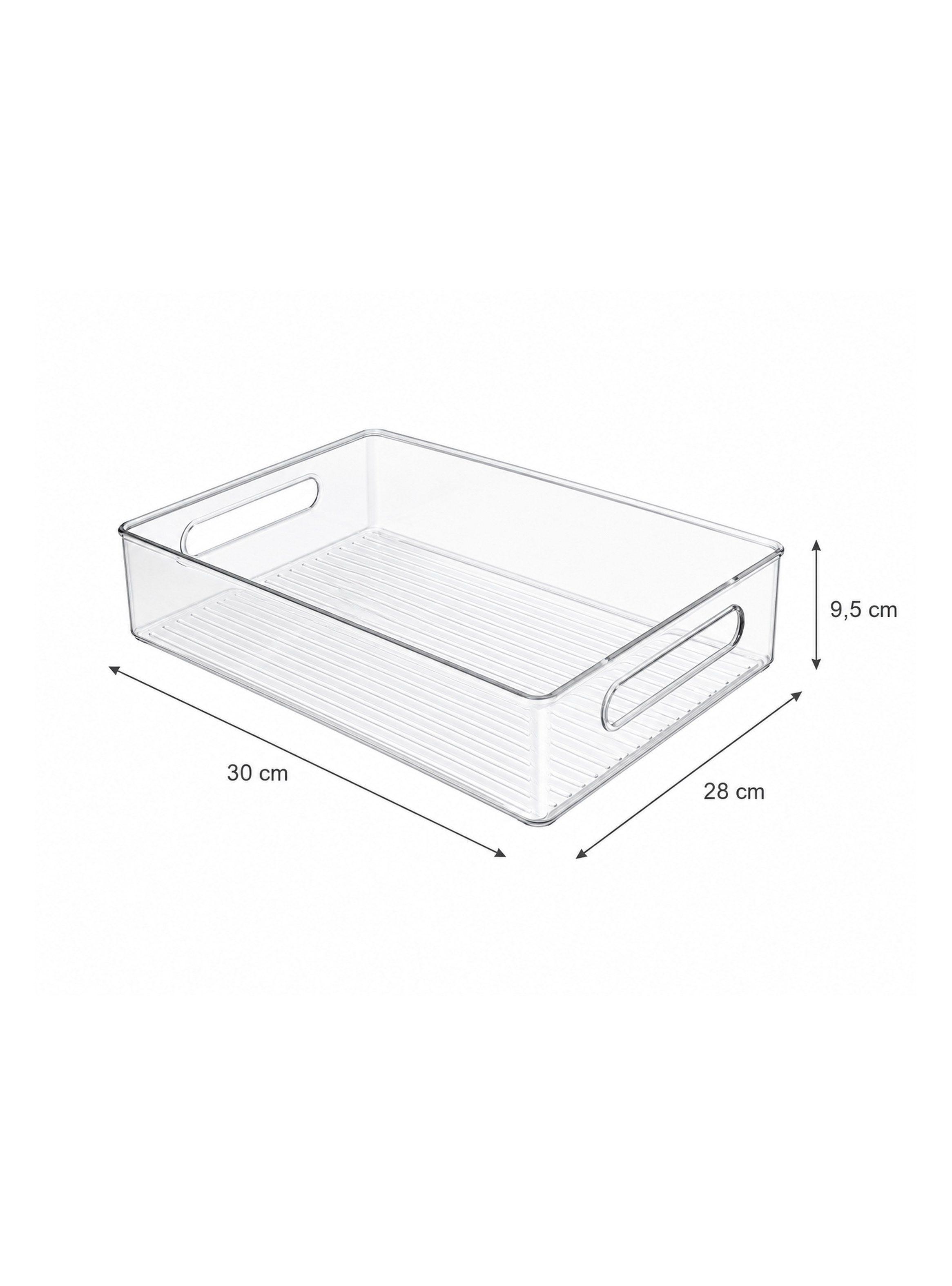 Caja Organizadora Refrigerador Transparente 30 x 28 cm-2