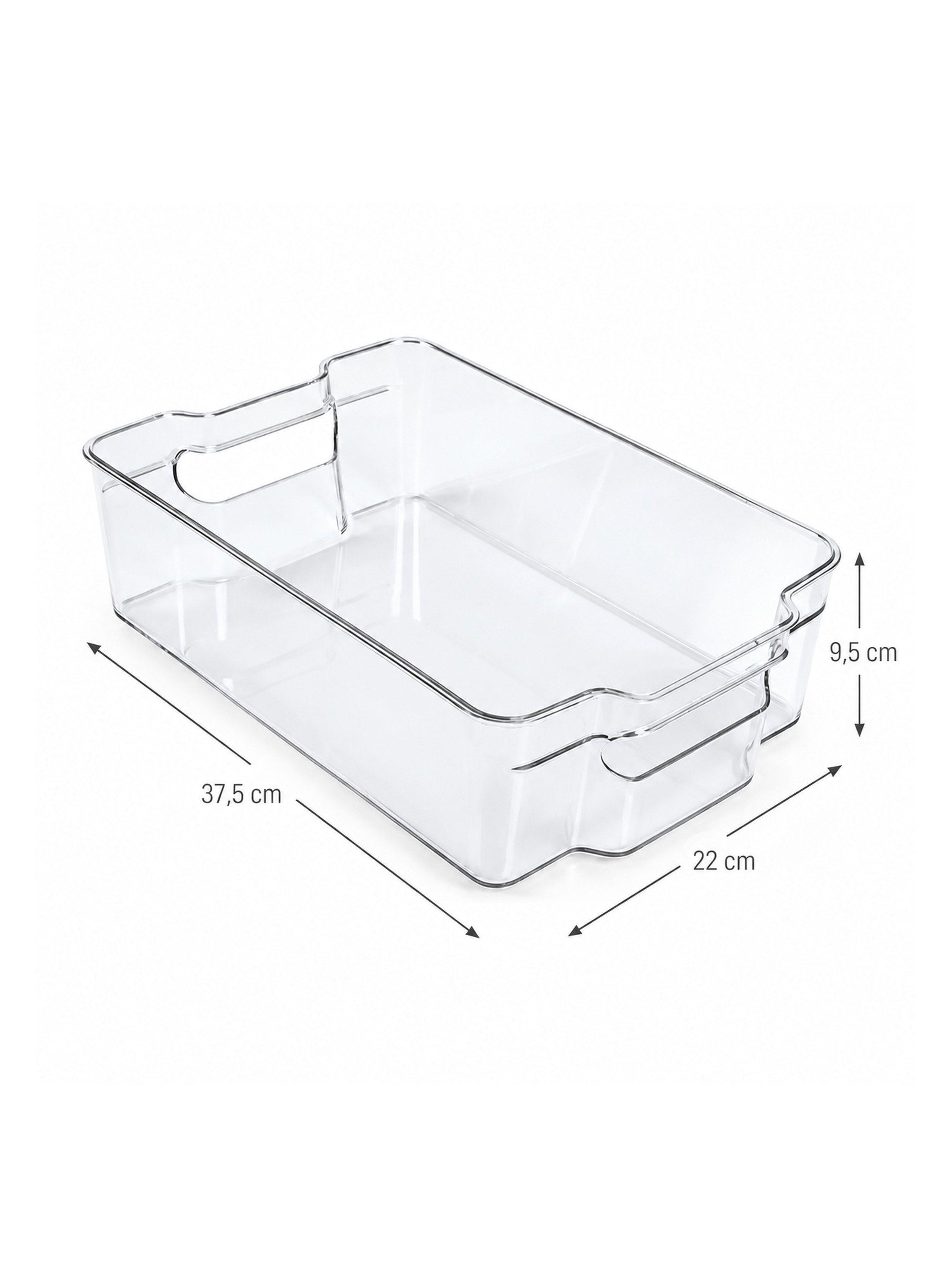 Caja Organizadora Refrigerador Transparente 37 5 cm-2