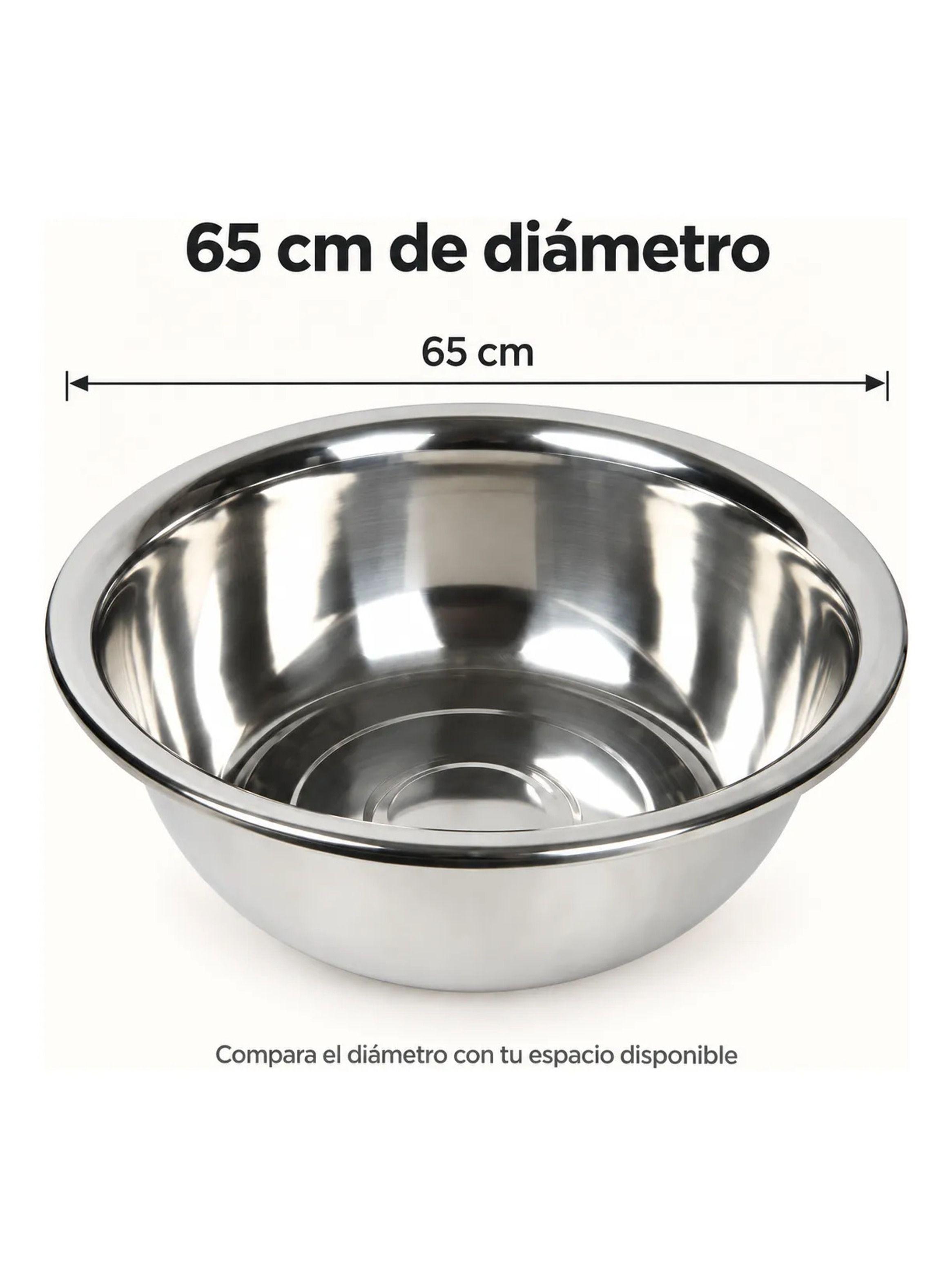 Bowl de Acero Inoxidable 65 cm para Cocina-1