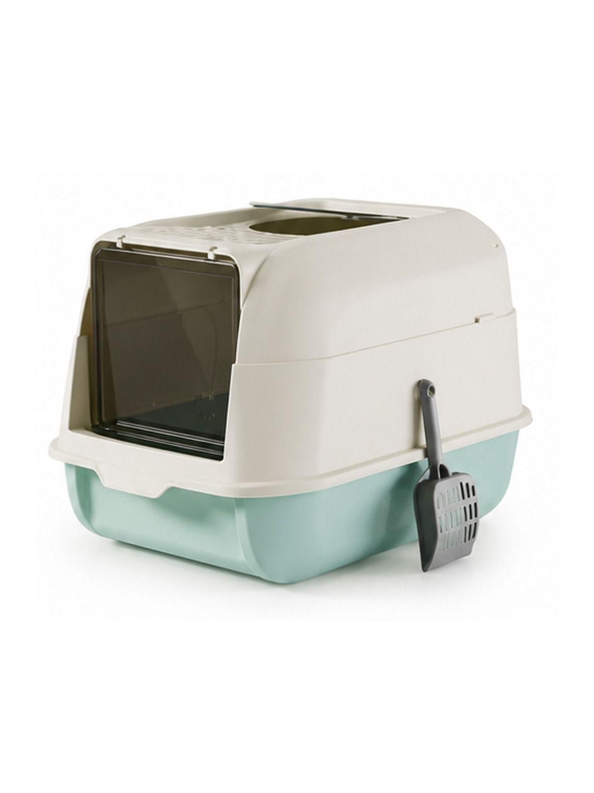 Arenero Cerrado para Gato 51x34x36 cm con Pala-0