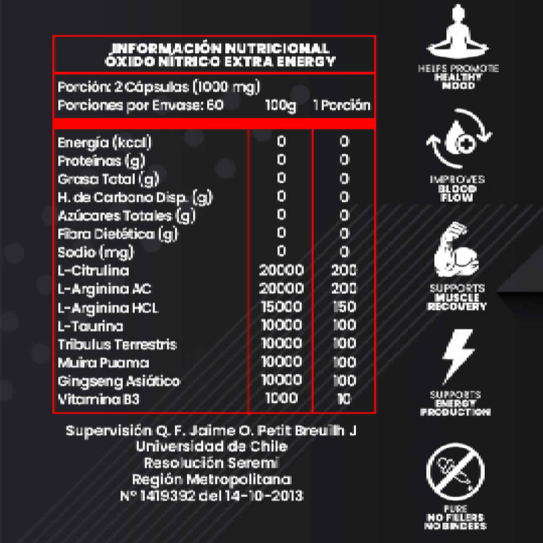 OXIDO NITRICO 120 Capsulas-2
