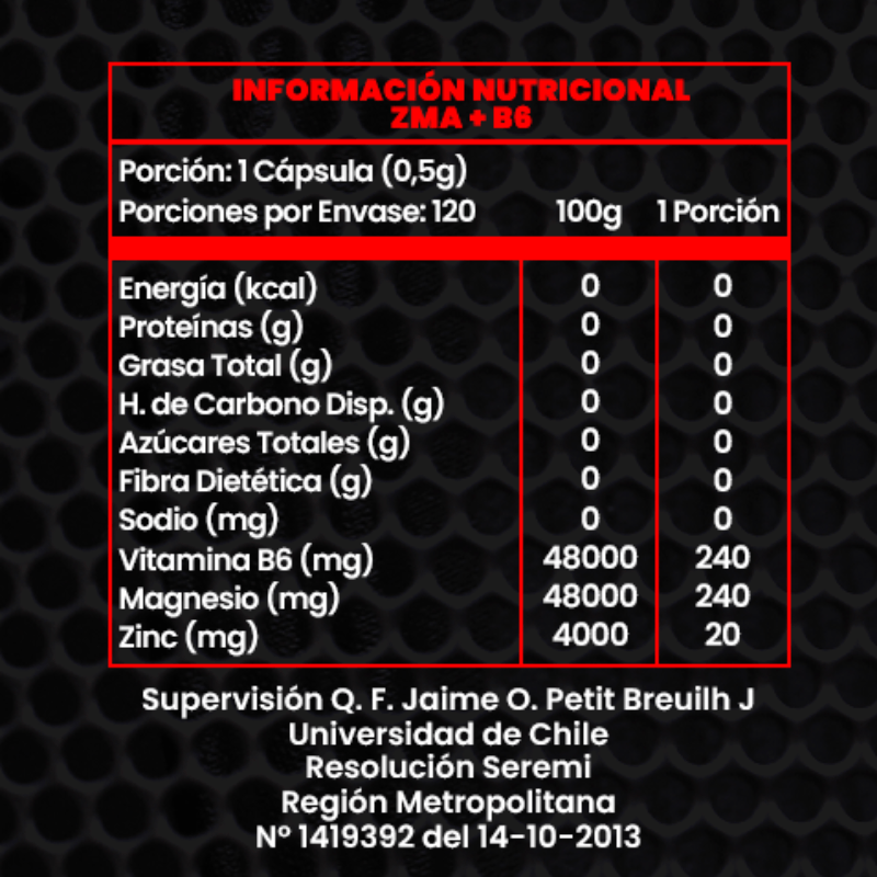 ZMA B6 120 CAPSULAS-2